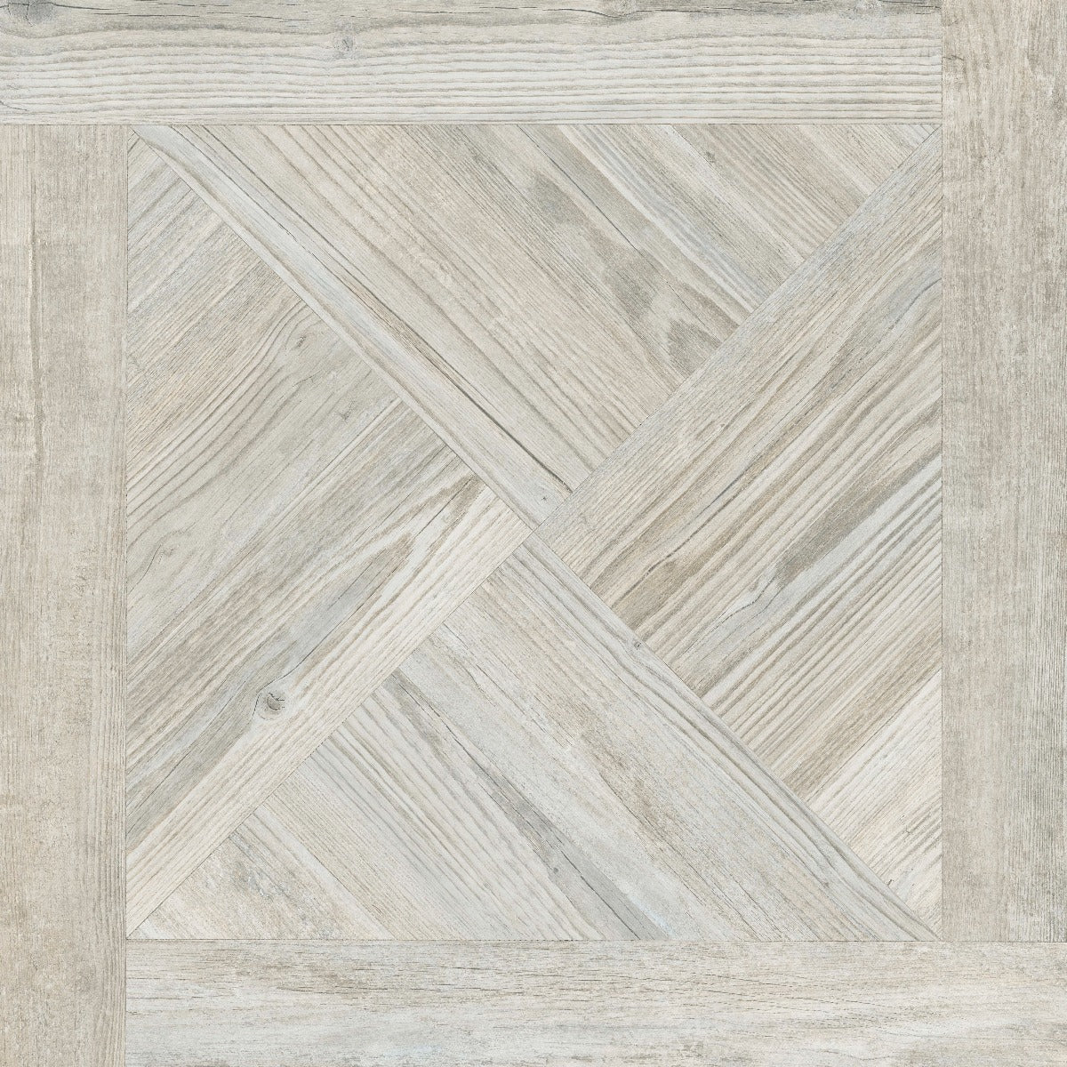 Parkettflis Casetto Rennes White 90x90