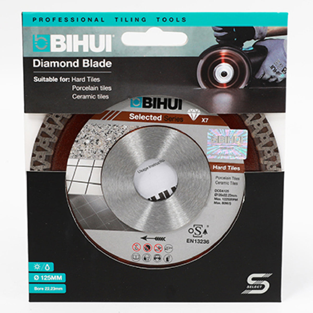 Diamantblad Bihui B-Master 125 mm