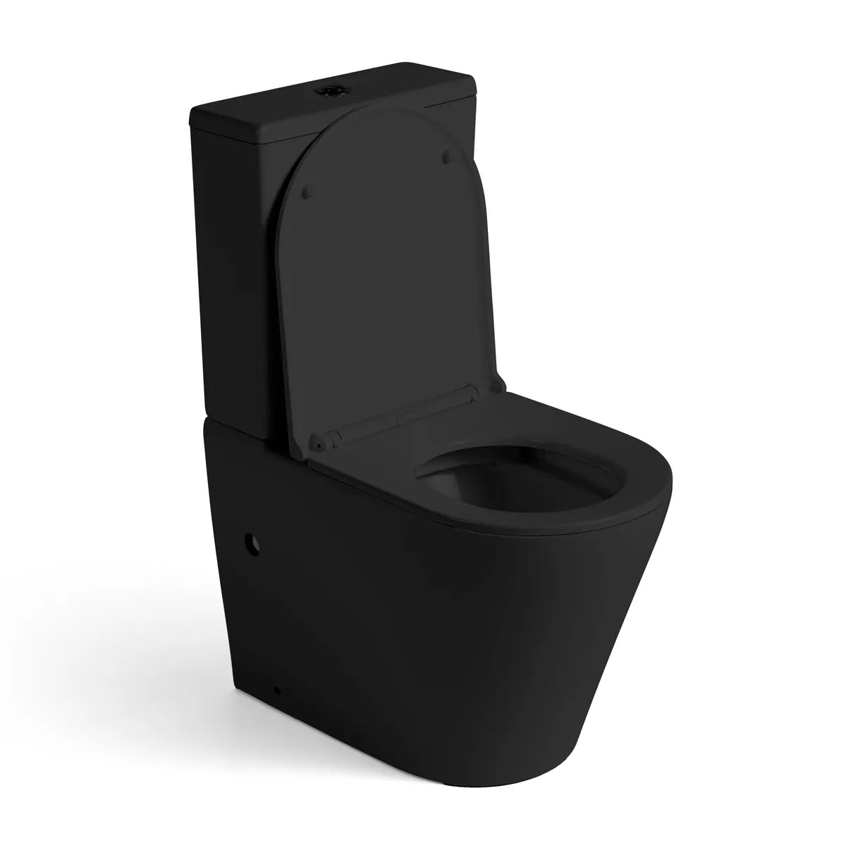 Toalett Tenfors Sanitario Svart Matt