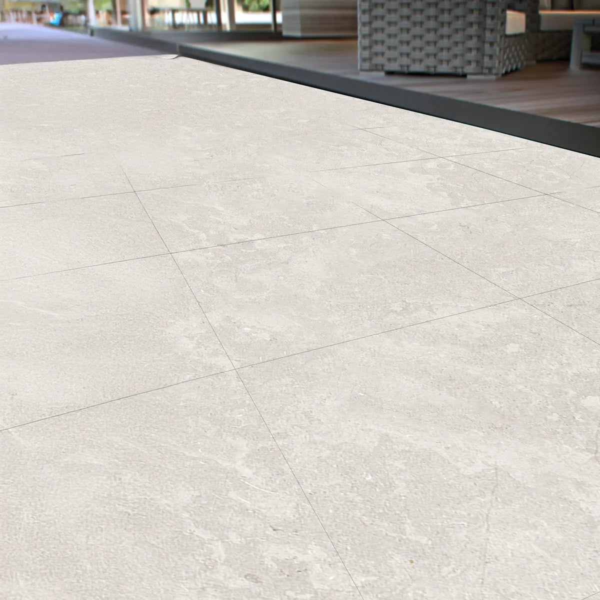 Flisheller Limerock Greige 60x60 20 mm
