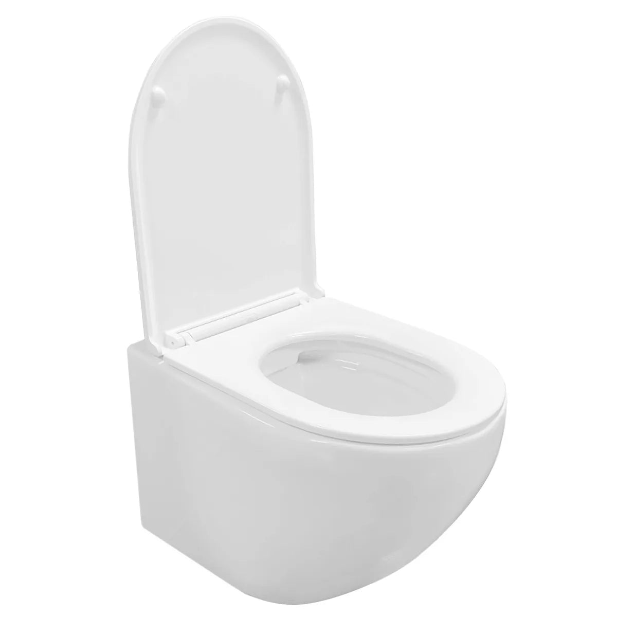 Vegghengt toalett Tenfors Sanitario Plus Hvit Blank