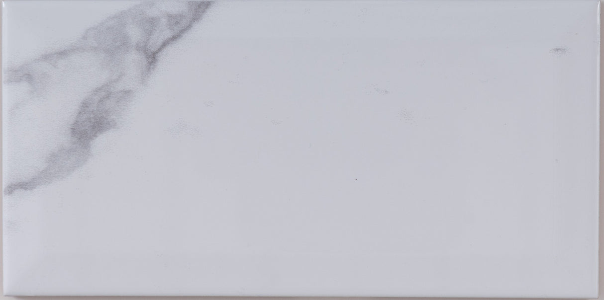 Veggflis Carrara Marmor 10x20