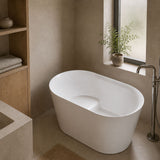 Badekar Tenfors Aspen 1100 Hvit