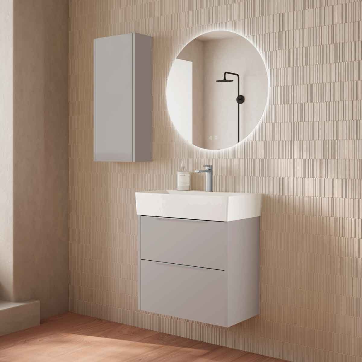 Servantskap med Servant Tenfors Smidig 60 cm Beige Mink