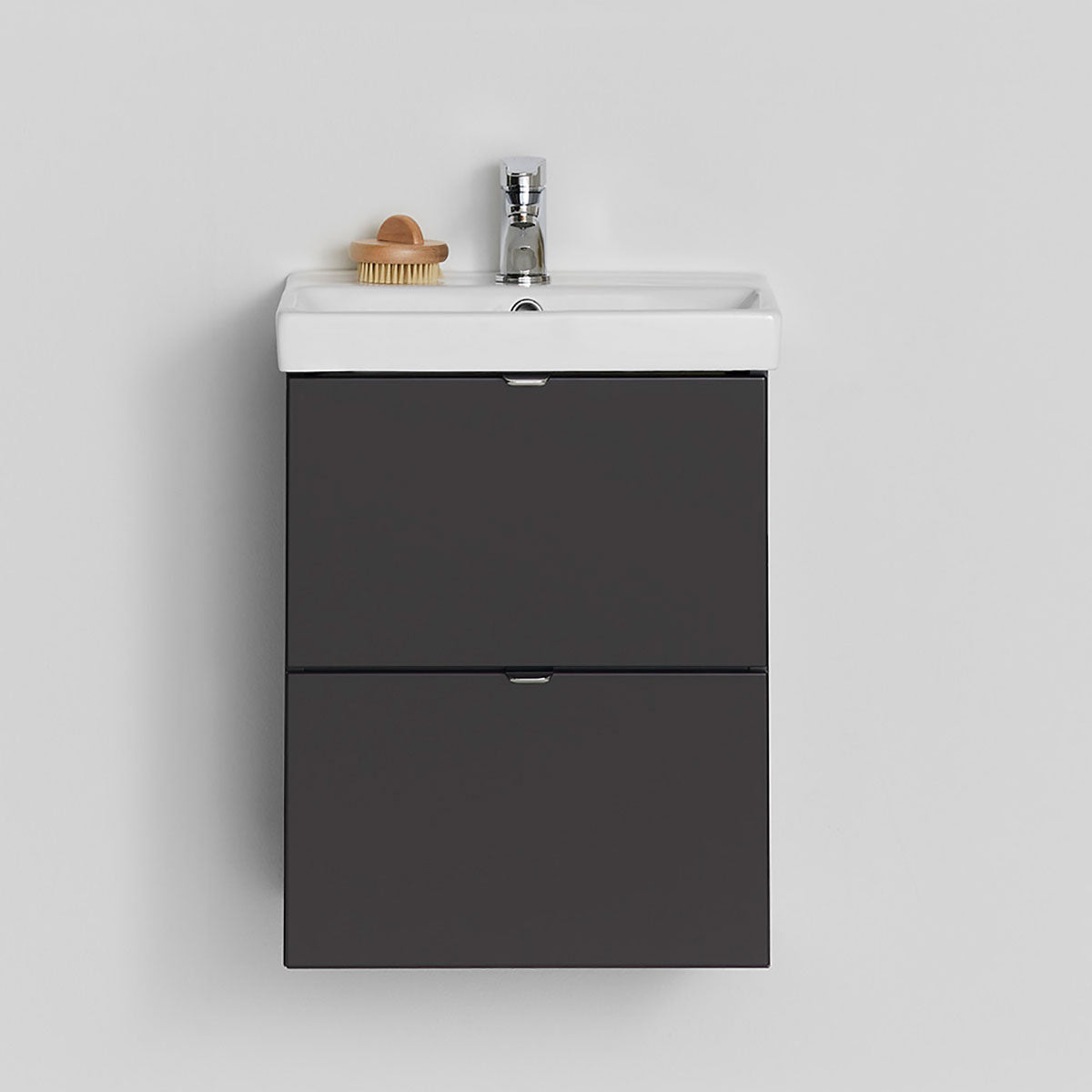 Servantskap Hafa Neat Skuffer med Servant Antrasitt 42 cm