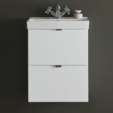 Servantskap Hafa Neat Skuffer med Servant Hvit 42 cm
