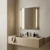 Baderomsspeil Duggfri LED 80x80 cm Tenfors Celeste