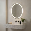 Baderomsspeil Rund Duggfri LED 80 cm Tenfors Nova