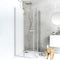 Swatch för Dusjhjørne Hafa Igloo Pro Fold 80x90 Klart glass Aluminium