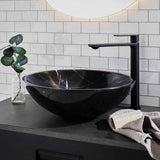 Frittstående servant Noro Marble svart