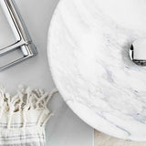 Frittstående servant Noro Marble hvit