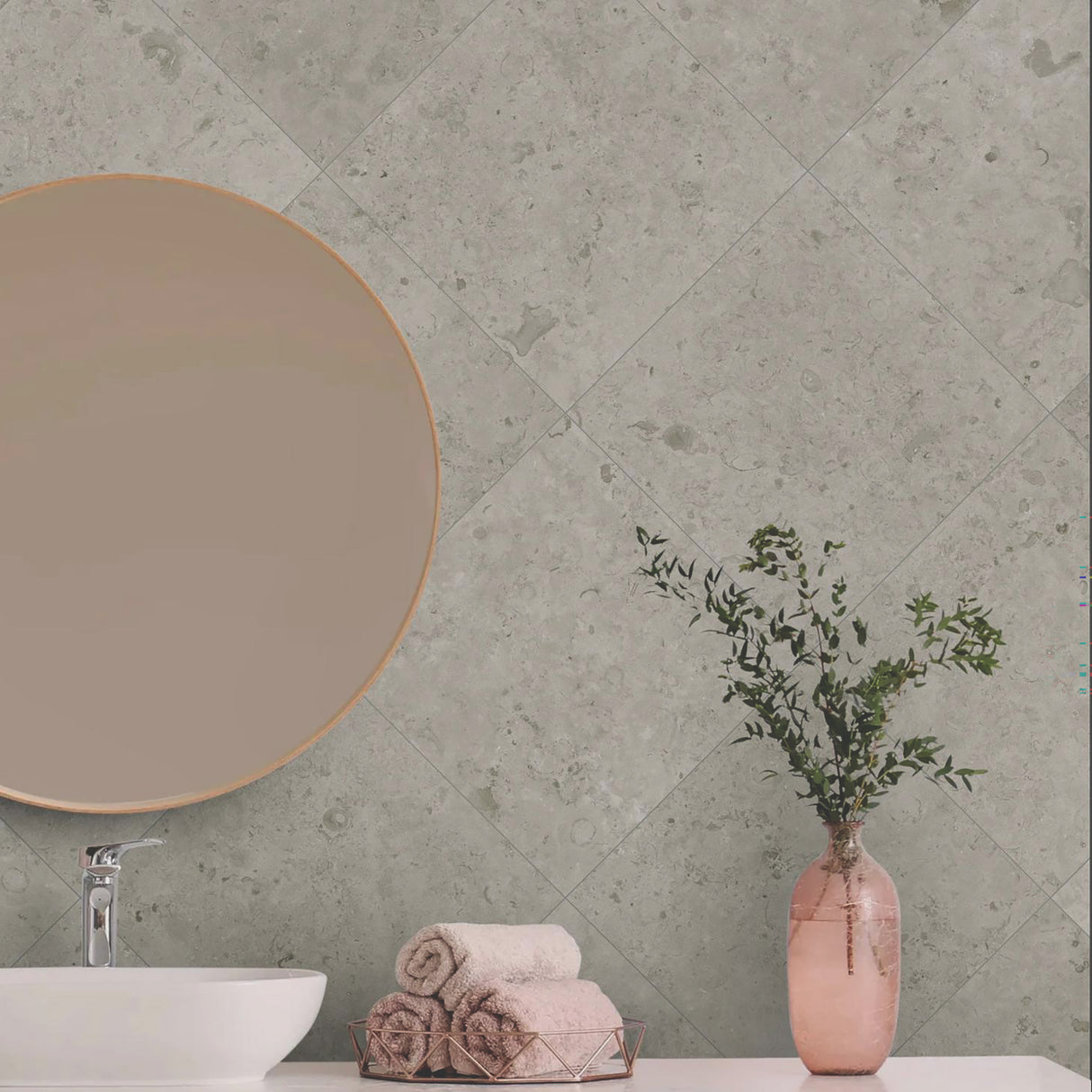 Gulvflis Jura Kalksten Gris Matt 60x60