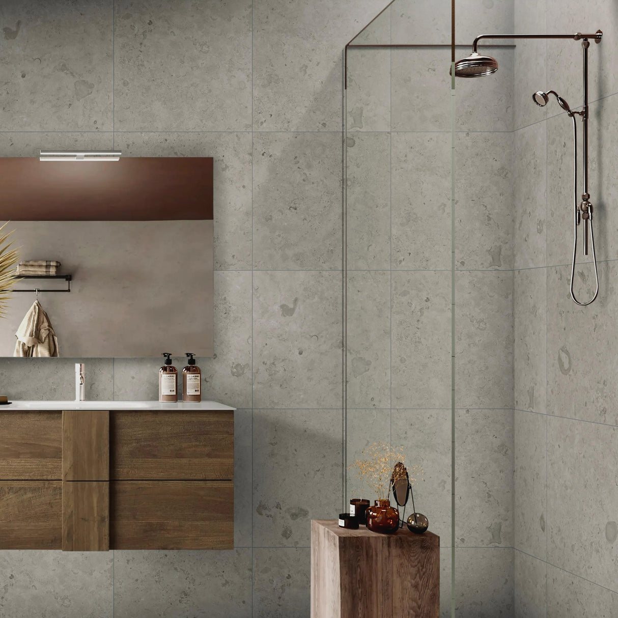 Gulvflis Jura Kalksten Gris Matt 60x60