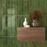 Veggflis Bali Green Blank 5x40