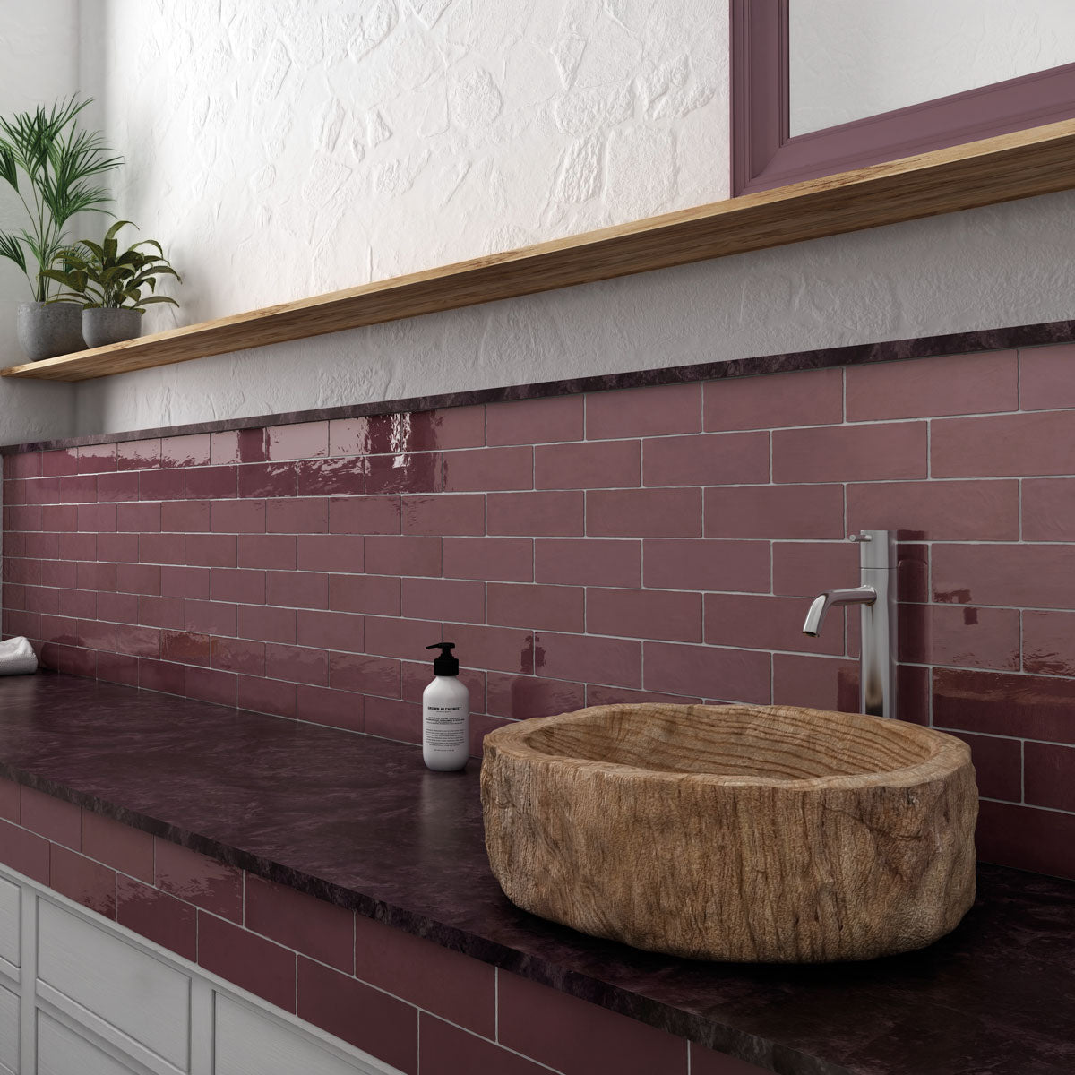 Prøve Gulvflis La Riviera Juneberry Blank 6,5x20
