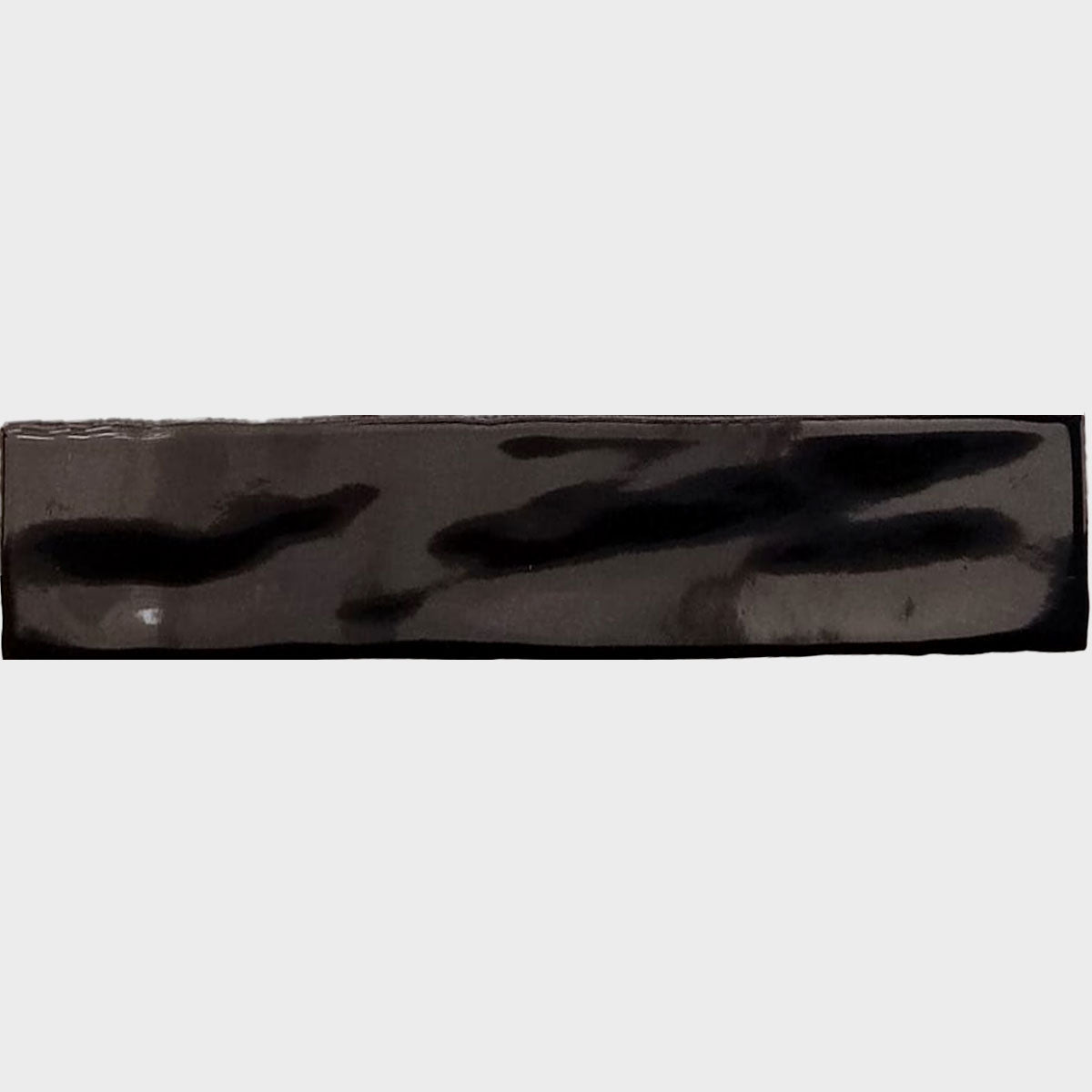 Veggflis Materika Rett Black Blank 5x25