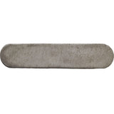 Veggflis Materika Rund Grey Blank 5x25