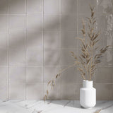 Veggflis New Country Ceniza Blank 15x15  