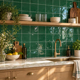 Prøve Gulvflis New Country Green Blank 15x15