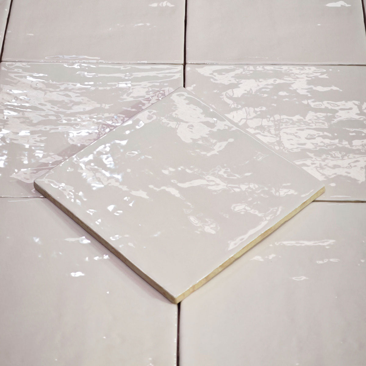 Veggflis New Country Grey Blank 15x15  