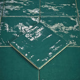 Veggflis New Country Turquoise Blank 15x15  