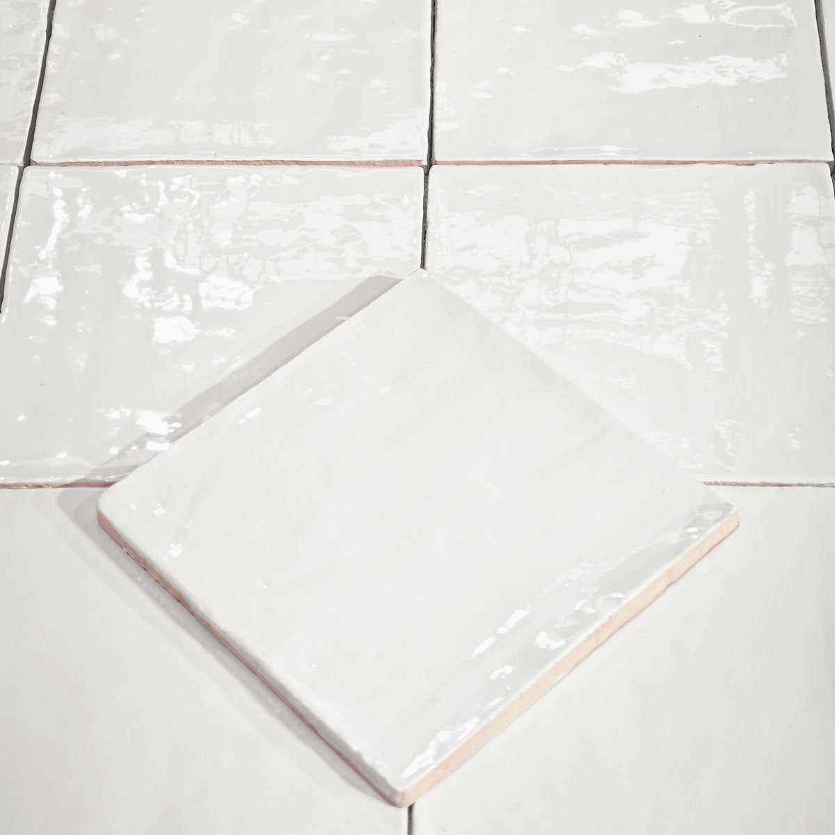Veggflis New Country White Blank 15x15  