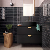 Veggflis Tribeca Basalt Blank 6x24,6