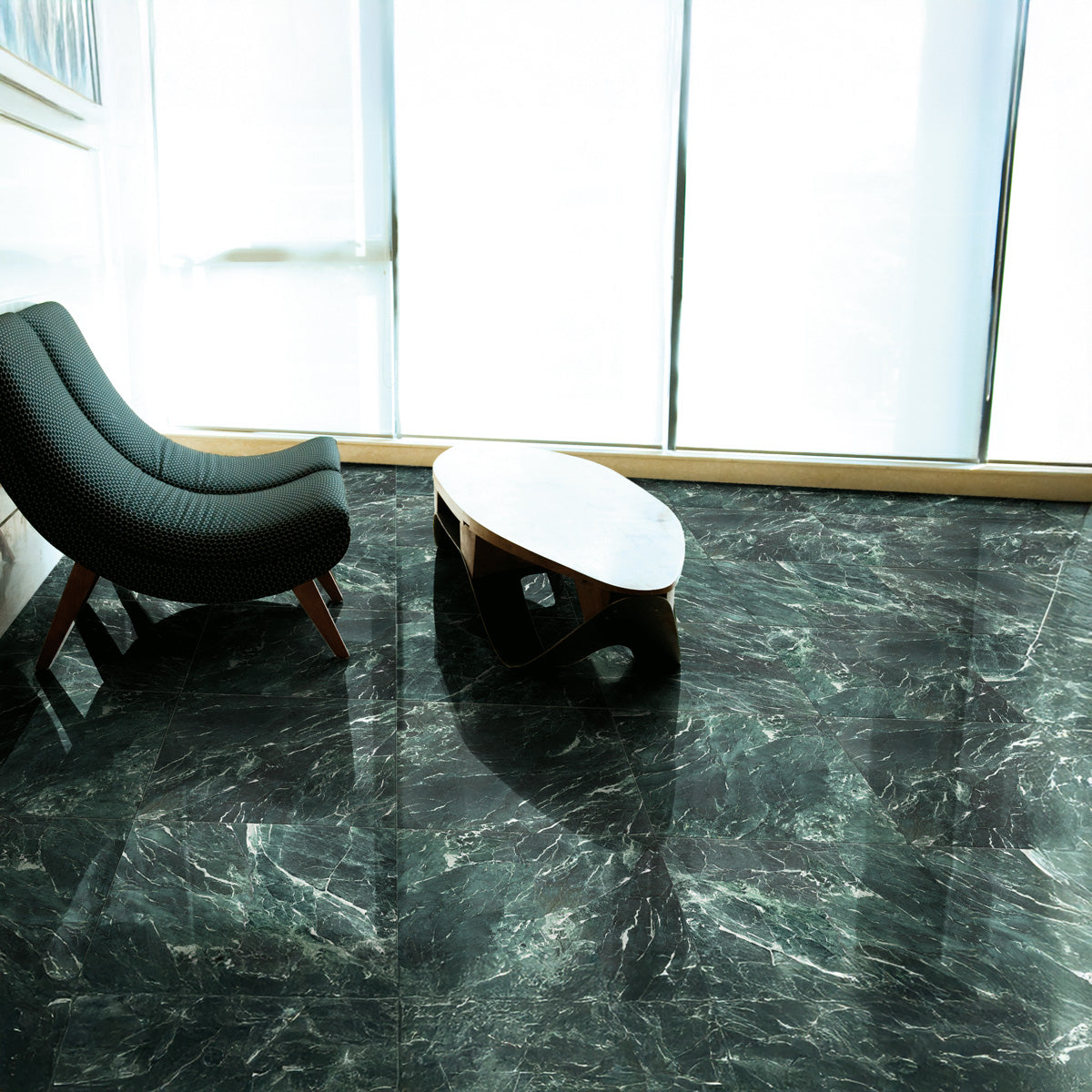 Gulvflis Alpi Verde Marmor Blank 60x120
