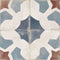 Swatch för Gulvflis FS Farfalla Blue 45x45