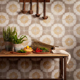 Gulvflis FS Farfalla Mustard 45x45