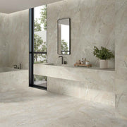 Gulvflis Miller Beige Matt 120x120  
