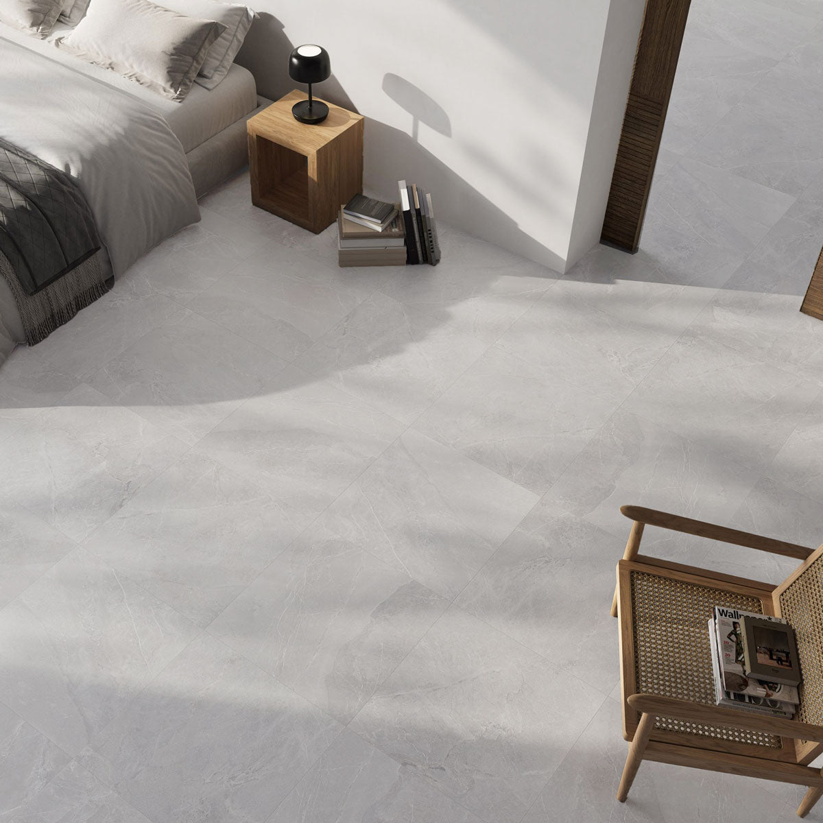 Prøve Klinker Moon White Marmor Matt 60x120