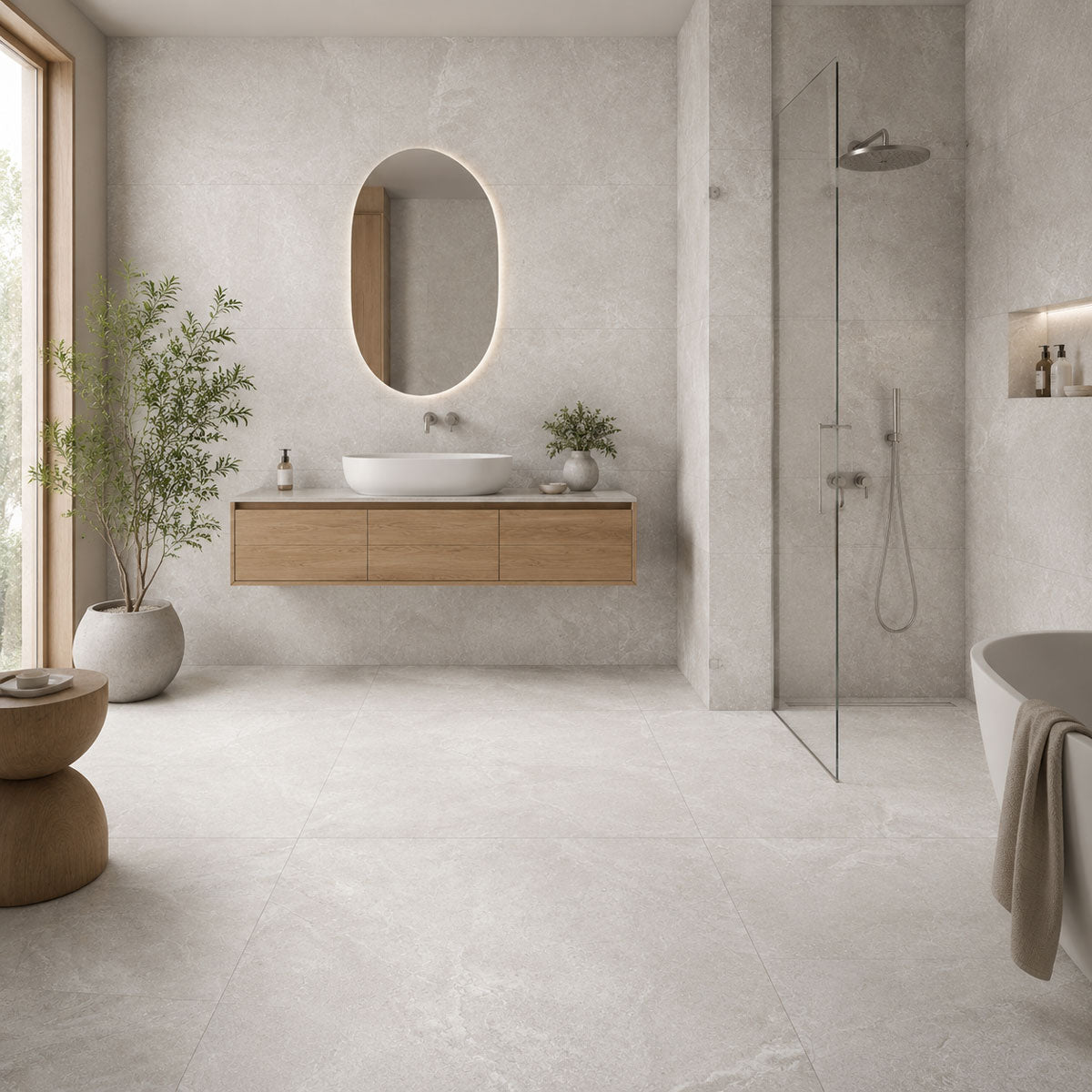 Gulvflis Nuances Pearl Matt 100x100