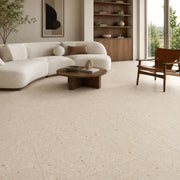 Gulvflis Oikos Terrazzo Beige Matt 100x100