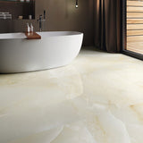 Gulvflis Onix Beige Marmor Blank 90x90