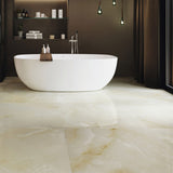 Gulvflis Onix Beige Marmor Blank 90x90