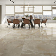 Gulvflis Onix Beige Marmor Blank 90x90