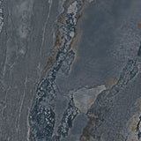 Gulvflis Planet Blue Metal Shine 120x120