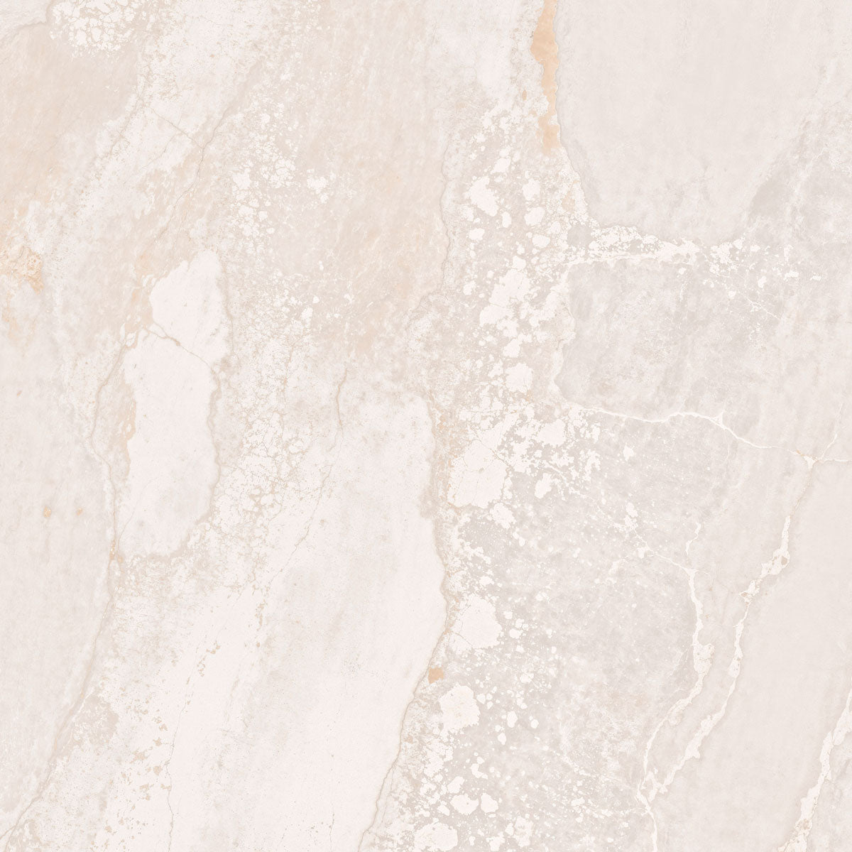Gulvflis Planet Cream Metal Shine 120x120