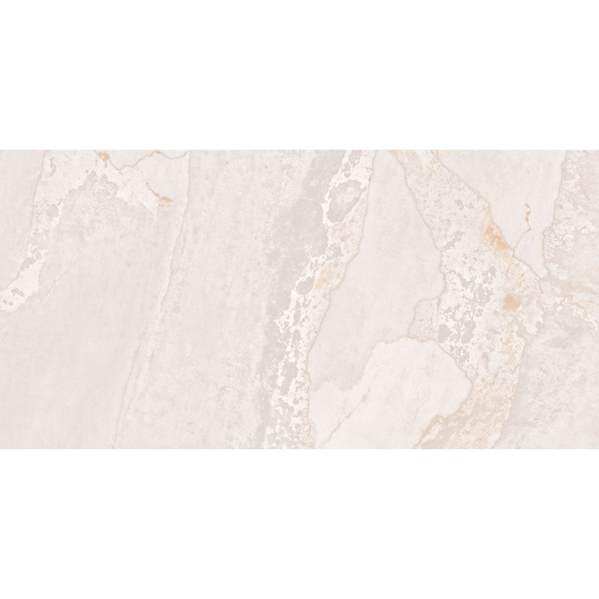 Gulvflis Planet Cream Metal Shine 60x120