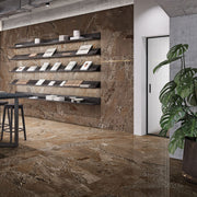 Gulvflis Planet Oxid Metal Shine 90x90