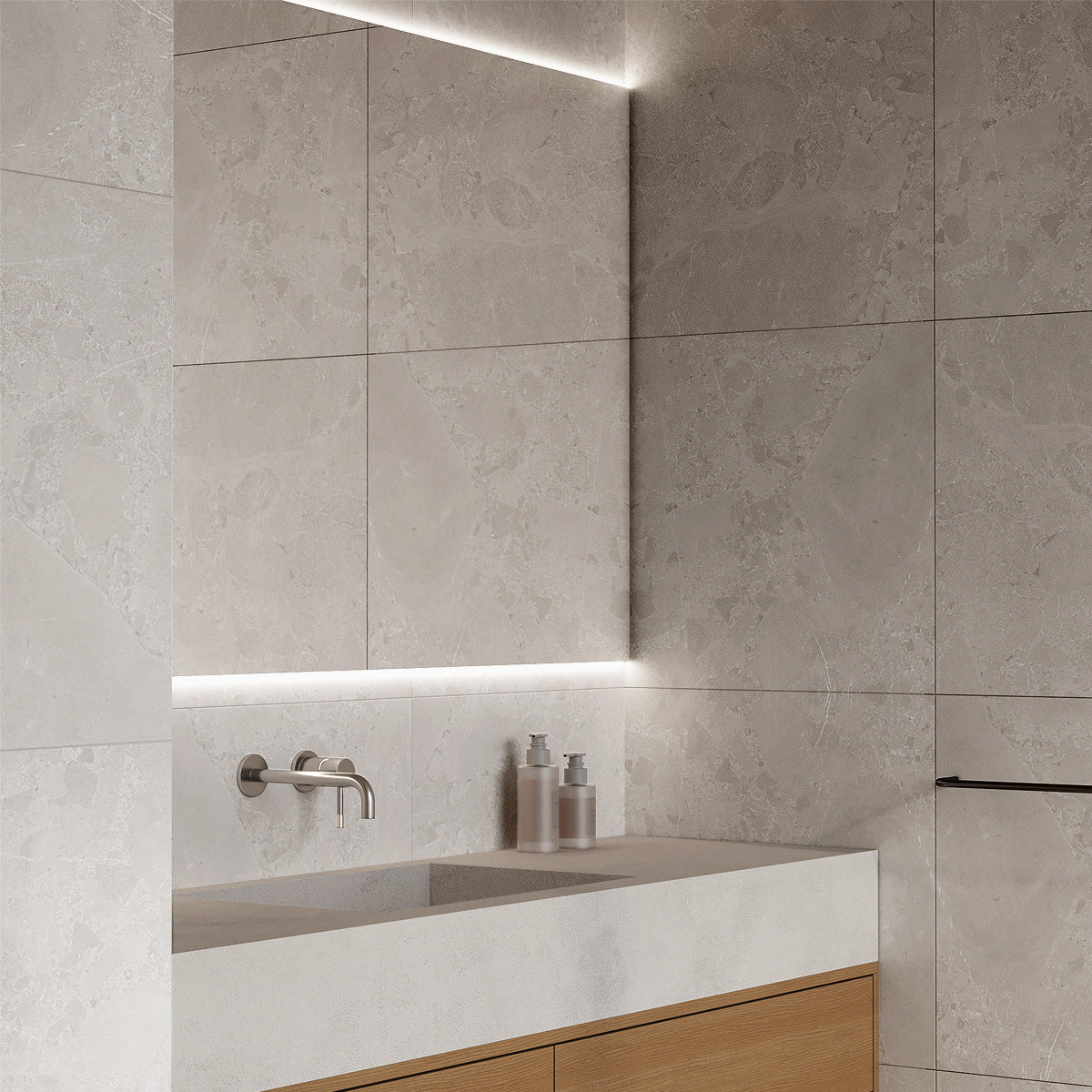 Gulvflis Pulse Light Marmor Matt 60x60