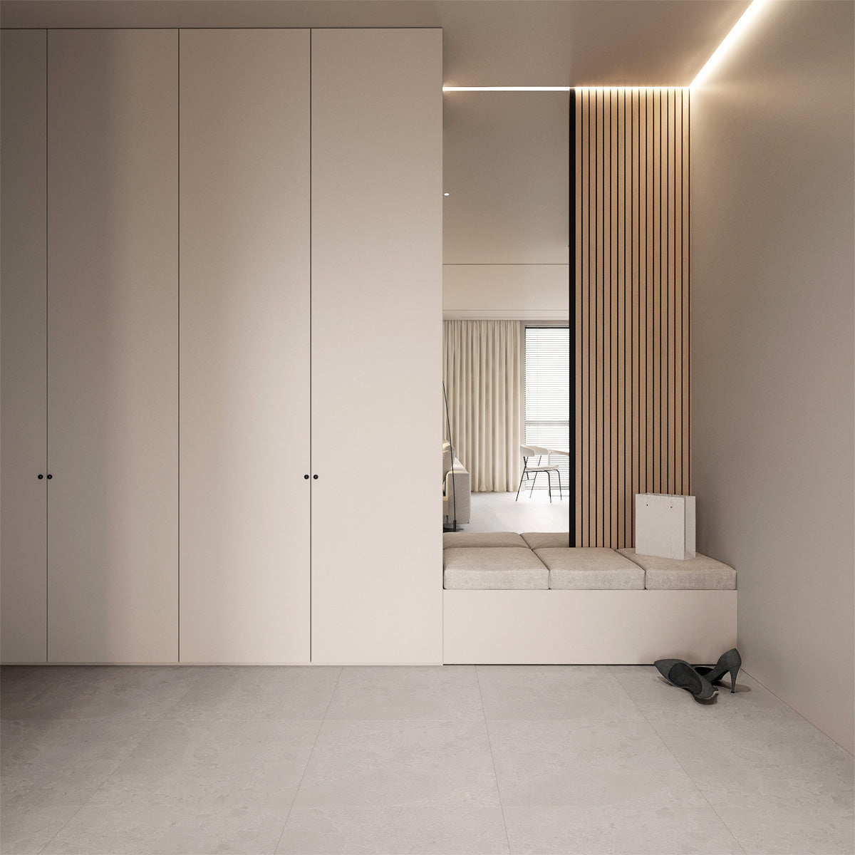 Gulvflis Pulse Light Marmor Matt 60x60