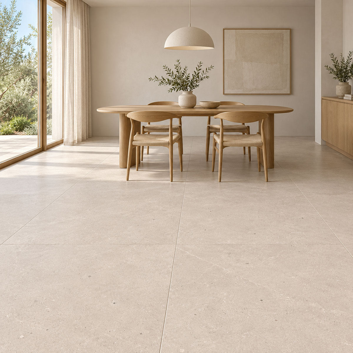 Gulvflis Serenna Bone Matt 100x100
