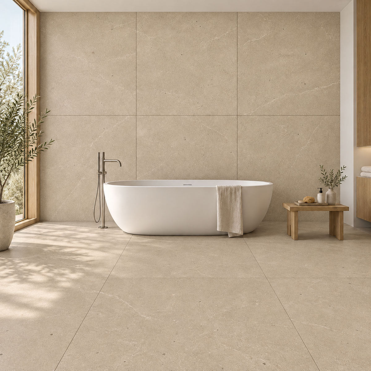 Gulvflis Serenna Mud Matt 120x120
