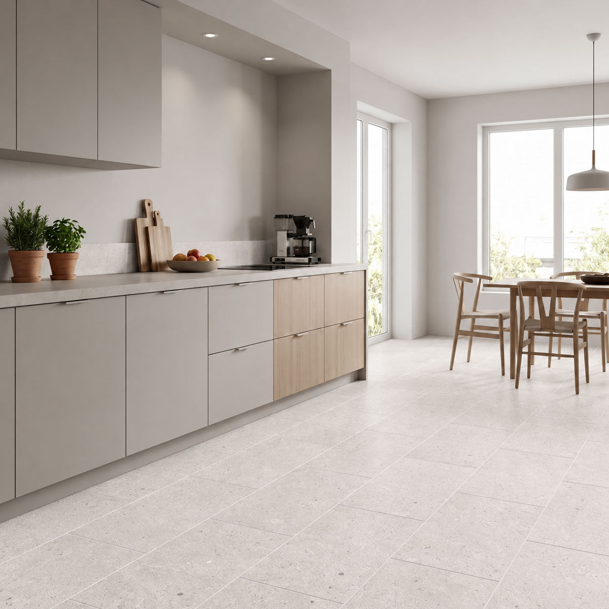 Gulvflis Serenna White Matt 30x60