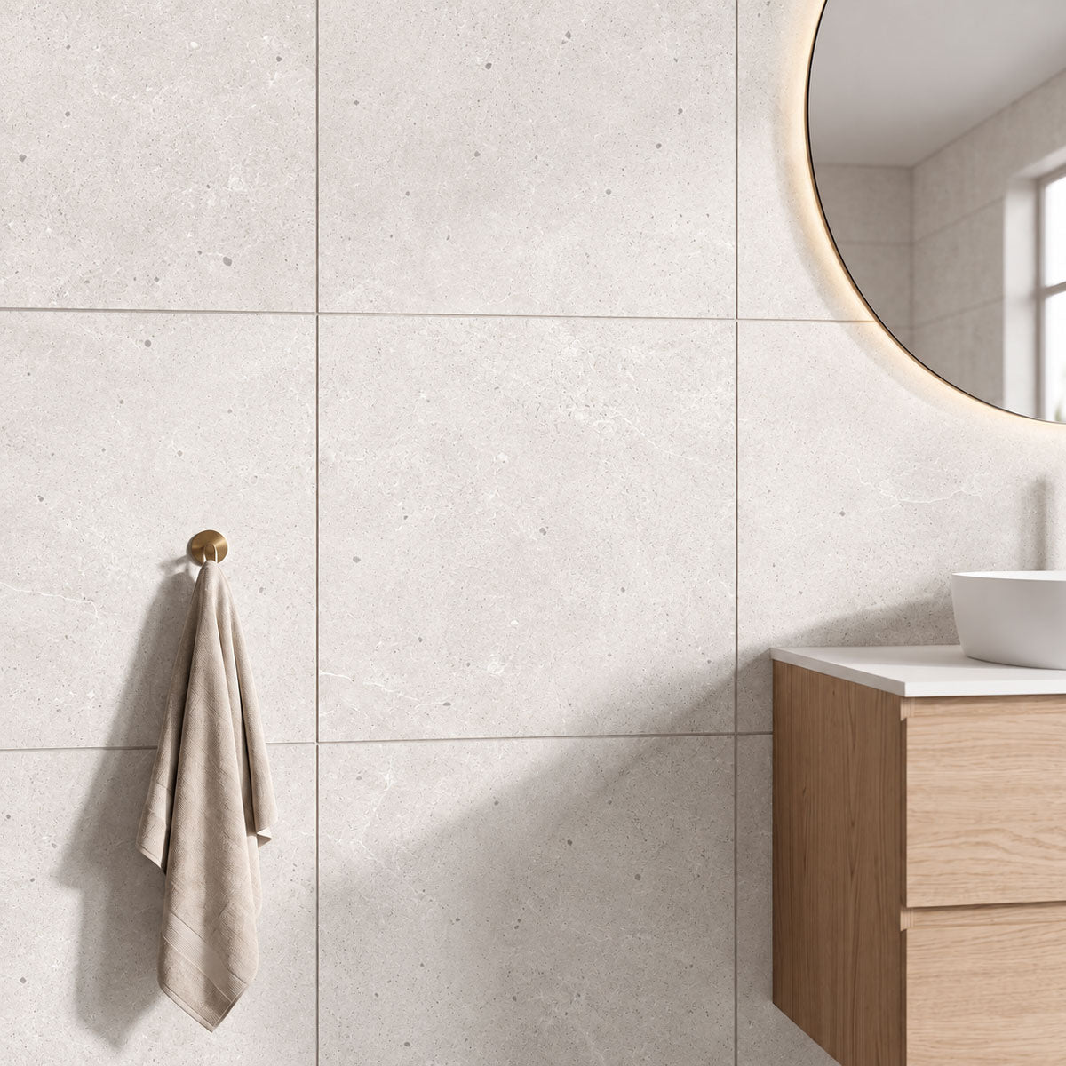 Gulvflis Serenna White Matt 60x60