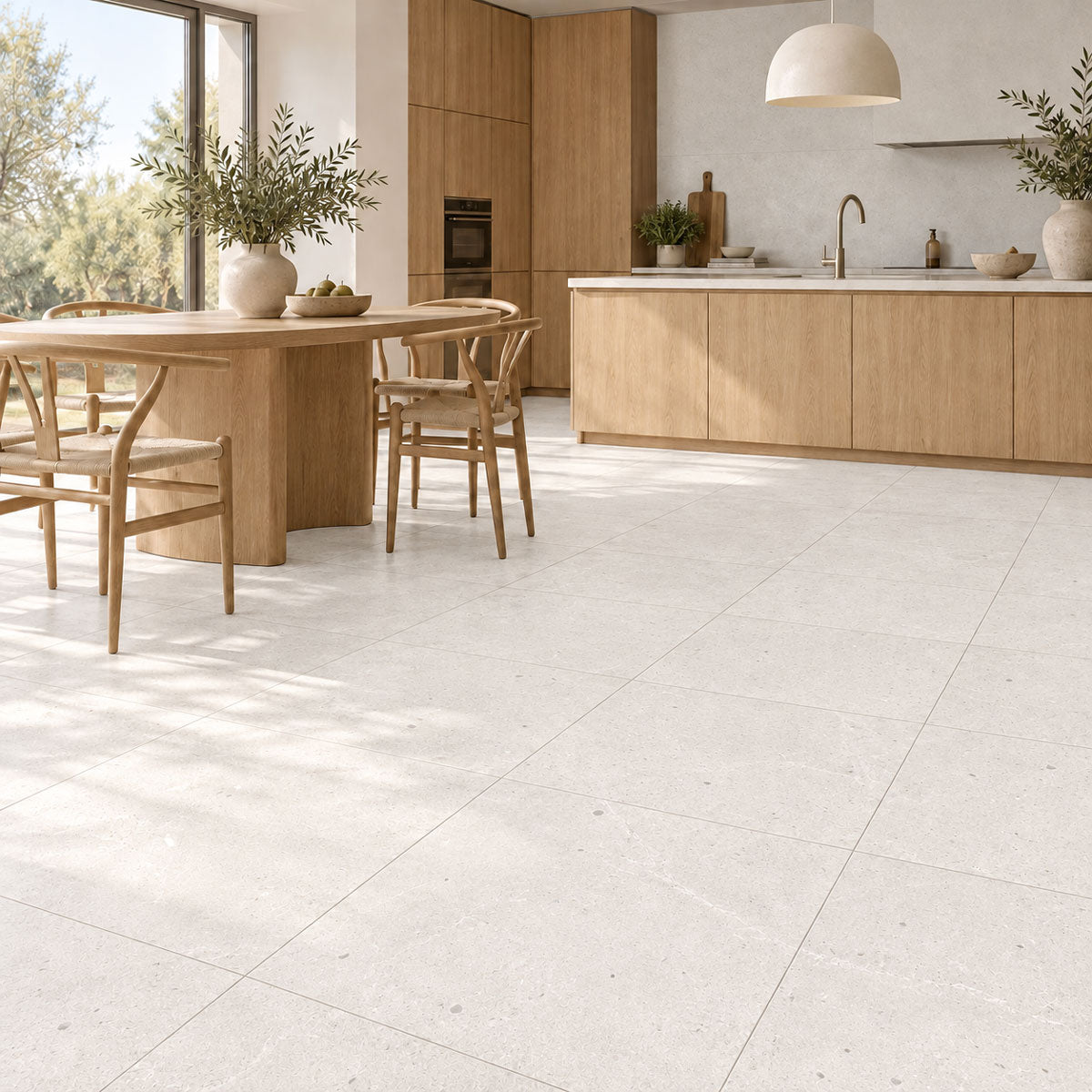 Gulvflis Serenna White Matt 60x60