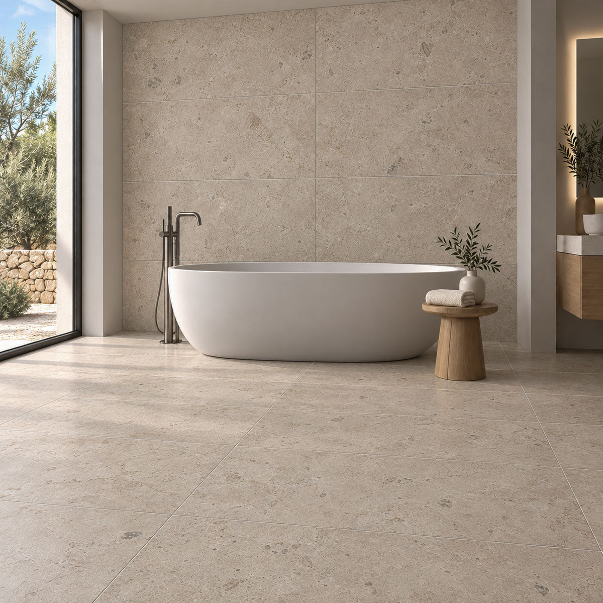 Gulvflis Stratos Breccia Mud Matt 60x120