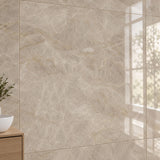 Gulvflis Tajmahal Tan Marmor Blank 120x120